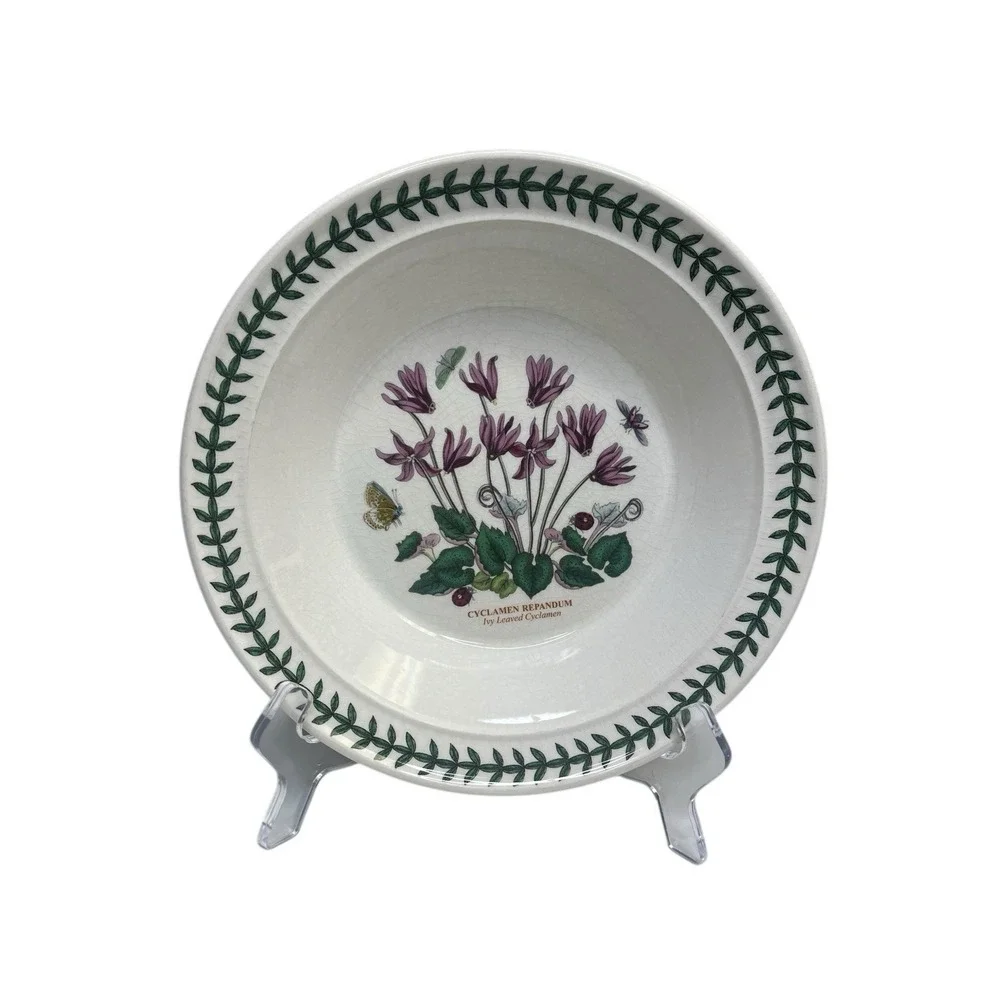 Portmeirion‎ Botanic Garden Rim Soup Bowl 8.5